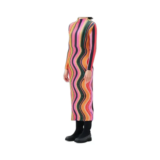Warp Midi Dress