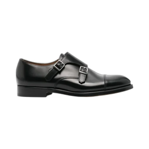 Doucal's Almond Toe Monk Shoes