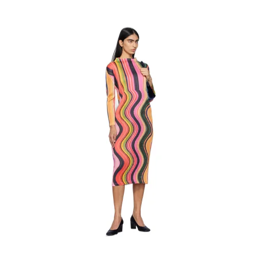Warp Midi Dress