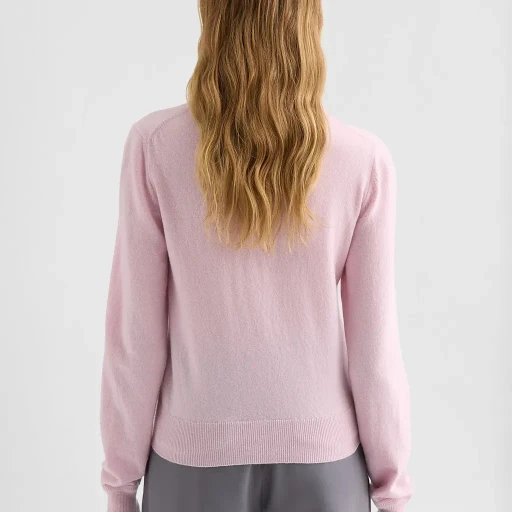 Lightweight Wool Polo Sweater