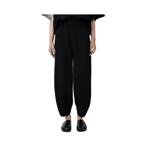 Elastic Waist Casual Pants
