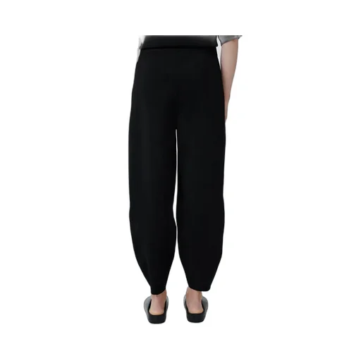 Elastic Waist Casual Pants