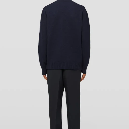 Lightweight Wool High-Neck Sweater