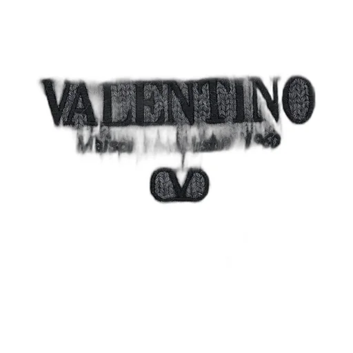 Valentino Garavani Logo Embroidered Knitted Scarf