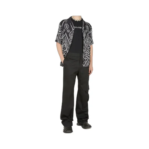 Graphic Print Bowling Shirt