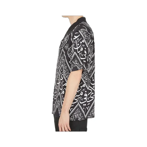 Graphic Print Bowling Shirt