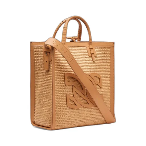 Casadei Logo-Detailed Top Handle Bag