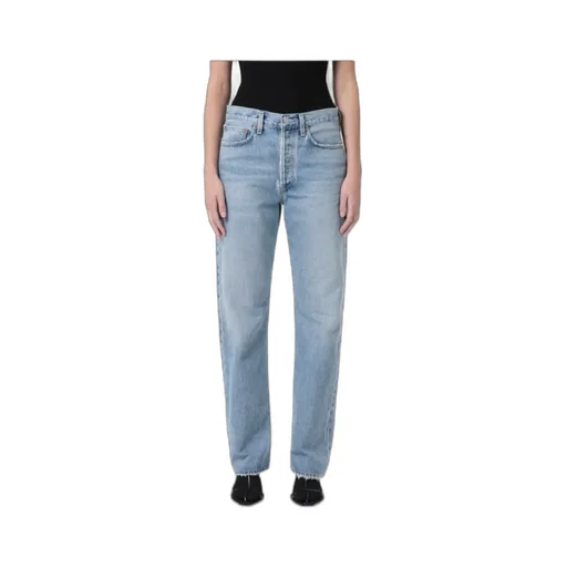 Agolde Kelly High-Rise Straight Leg Jeans