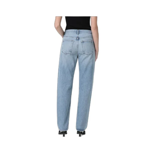 Agolde Kelly High-Rise Straight Leg Jeans