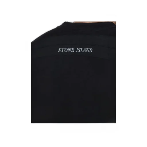 Stone Island Logo-Embroidered Crewneck Sweatshirt