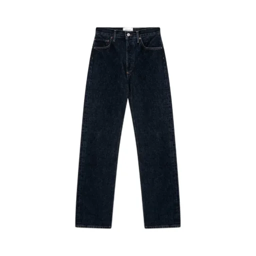 Agolde Mid-Rise Straight Leg Jeans