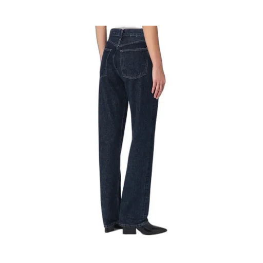 Agolde Mid-Rise Straight Leg Jeans