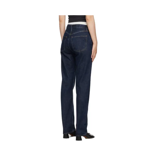 Agolde Mid-Rise Straight Leg Jeans
