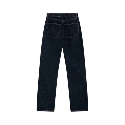 Agolde Mid-Rise Straight Leg Jeans