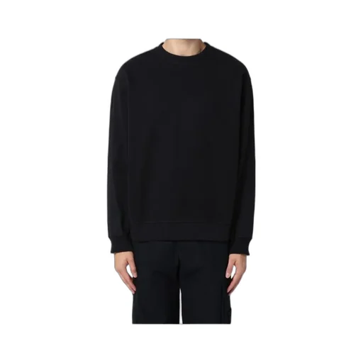Stone Island Logo-Embroidered Crewneck Sweatshirt