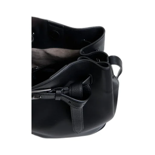 Brunello Cucinelli Logo Printed Buckle Detailed Shoulder Bag