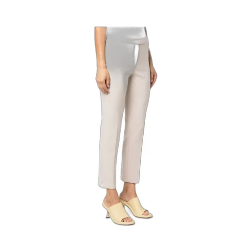 Pressed-Crease Cropped Trousers