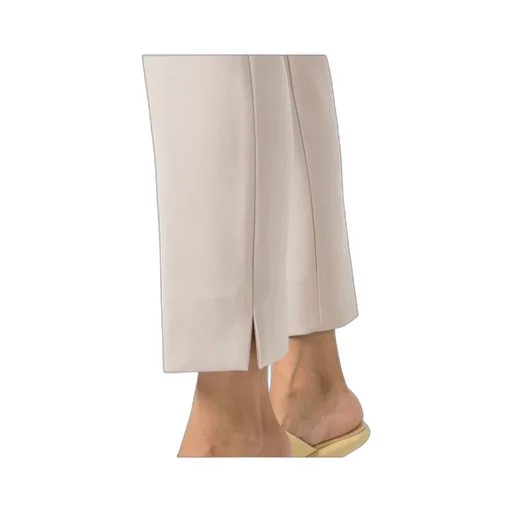 Pressed-Crease Cropped Trousers