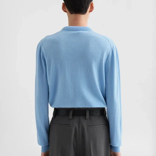 Lightweight Wool V-Neck Sweater