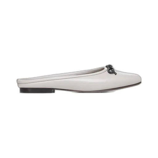 Brunello Cucinelli Bow Detailed Slip-On Ballet Flats