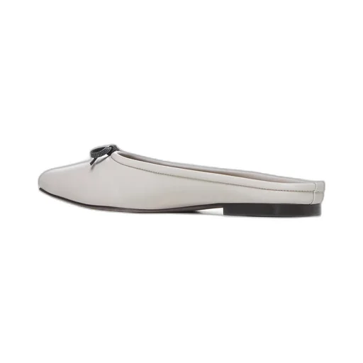 Brunello Cucinelli Bow Detailed Slip-On Ballet Flats