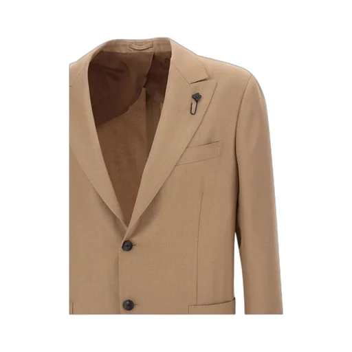 Brooch-Detail Blazer