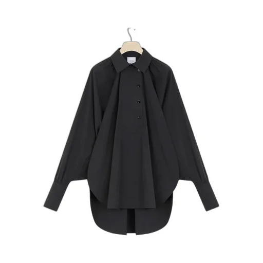 Patou Artist Gathered Neckline Shirt