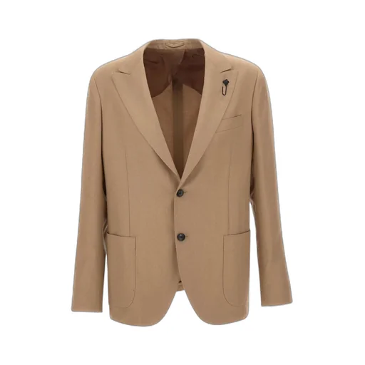 Brooch-Detail Blazer