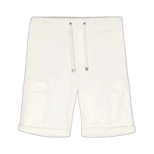 Drawstring-Waist Cotton Shorts