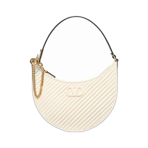 Valentino Vlogo Signature Zip-Up Shoulder Bag