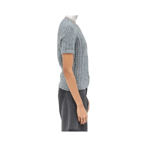 Jw Anderson Short-Sleeved Crewneck Knitted T-Shirt