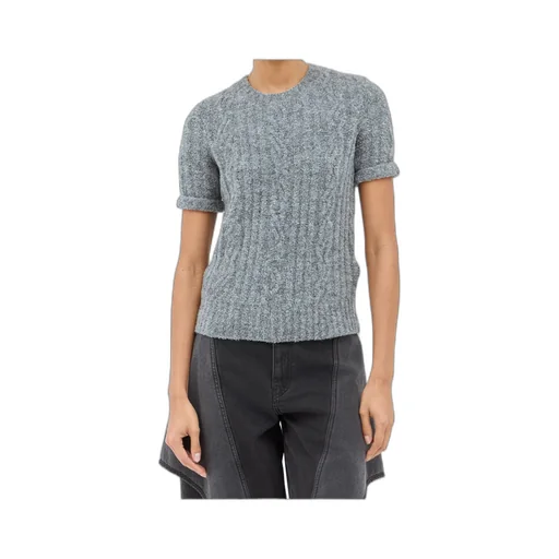 Jw Anderson Short-Sleeved Crewneck Knitted T-Shirt