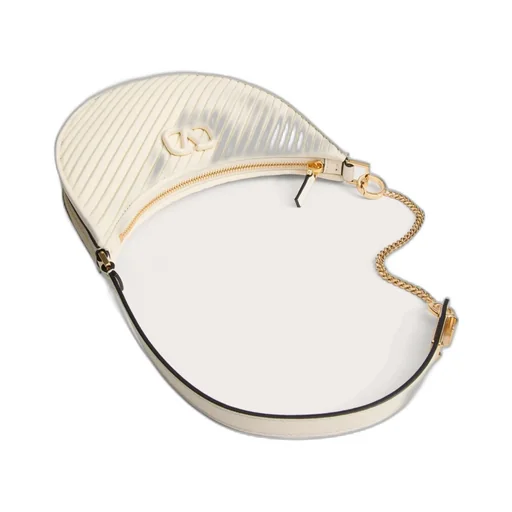 Valentino Vlogo Signature Zip-Up Shoulder Bag