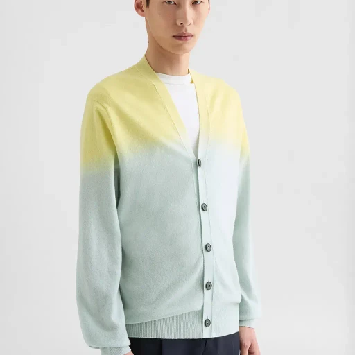 Lightweight Wool V-Neck Cardigan
