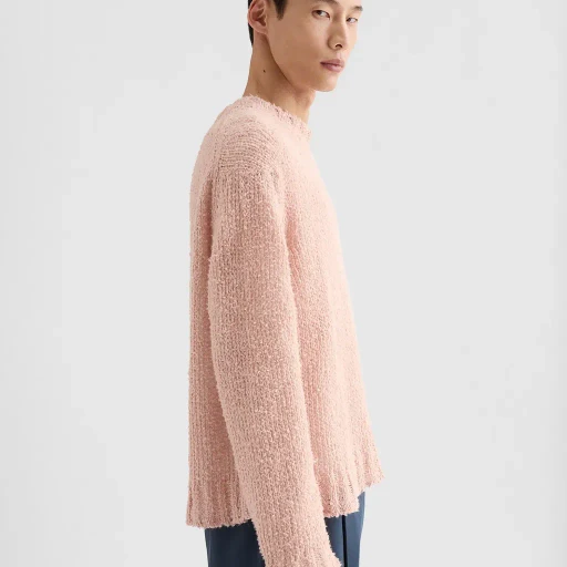 Linen Crew-Neck Sweater