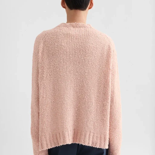 Linen Crew-Neck Sweater