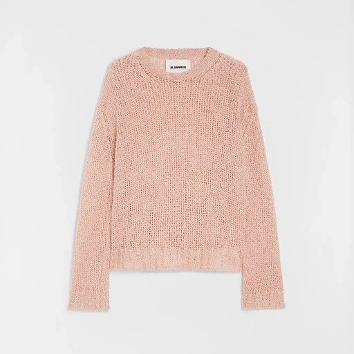 Linen Crew-Neck Sweater