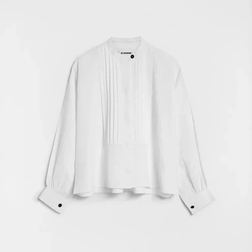 Linen Pleated Shirt