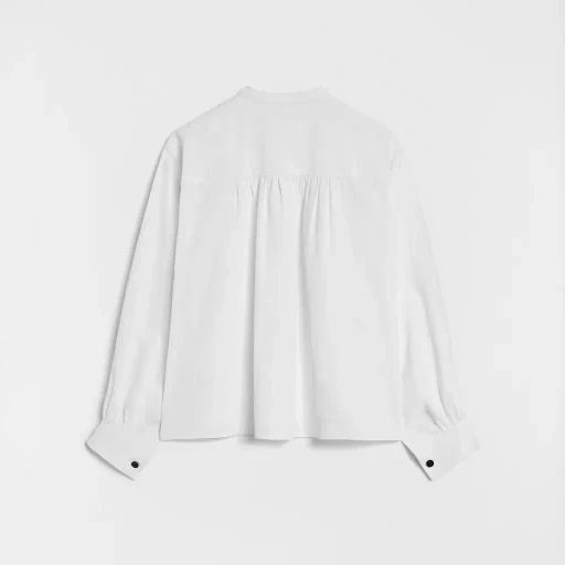 Linen Pleated Shirt