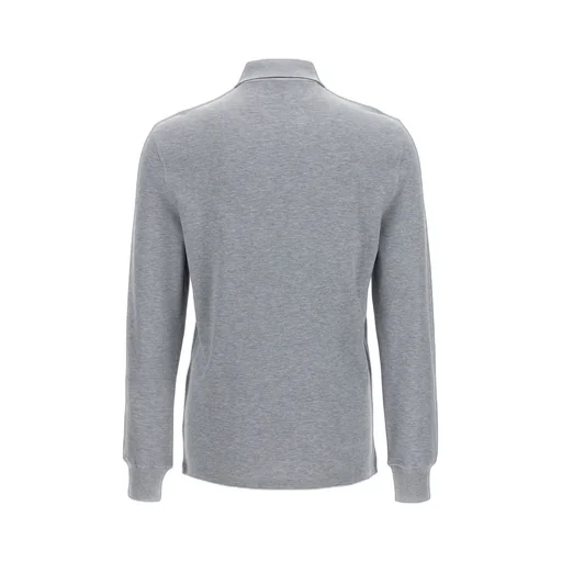 Brunello Cucinelli Long Sleeved Buttoned Polo Shirt