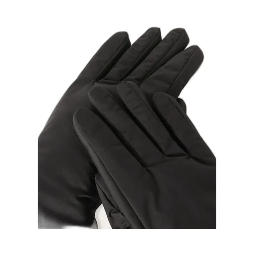 Loro Piana Logo Embroidered Panelled Gloves