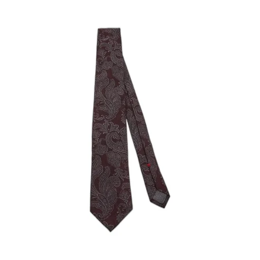 Paisley-Design Silk Tie