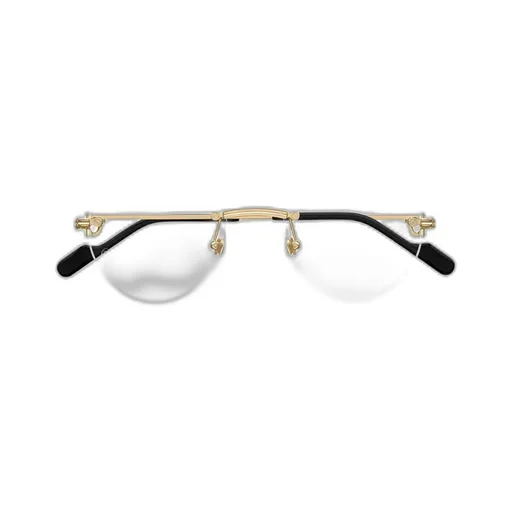 Cartier Round Frameless Glasses
