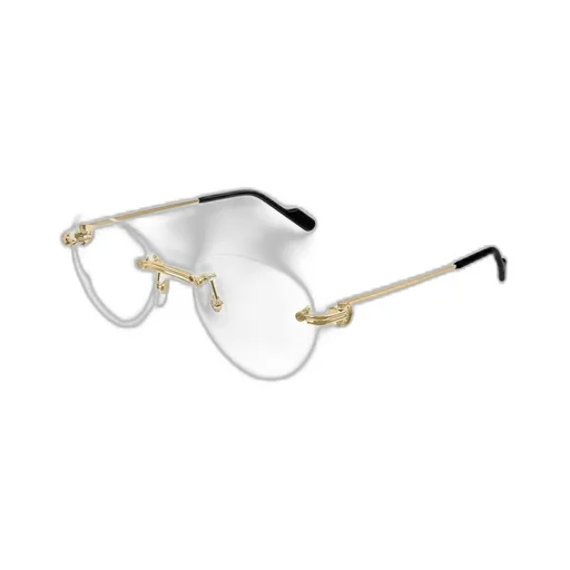 Cartier Round Frameless Glasses
