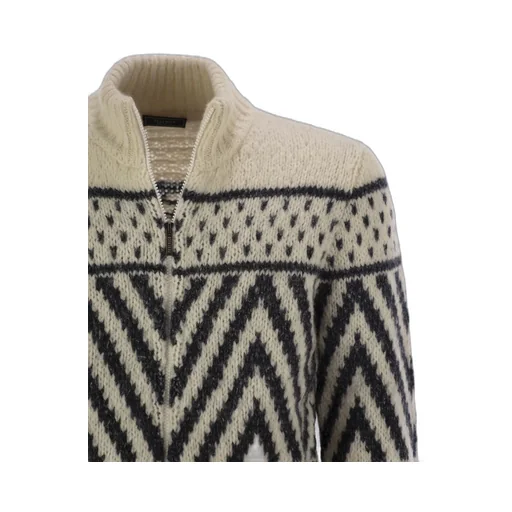 Peserico Aran Zip Knitwear