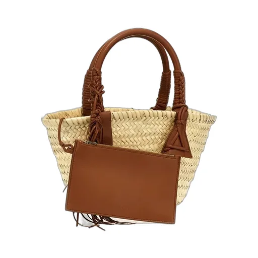 Alanui Icon Palm Leaf Small Tote Bag