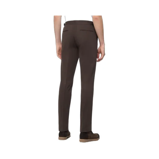 Gabardine-Weave Trousers
