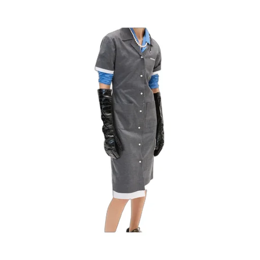 Knit And Poplin Dress