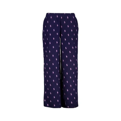 Long-Sleeved Pajamas And Elastic Waist Pajamas Set