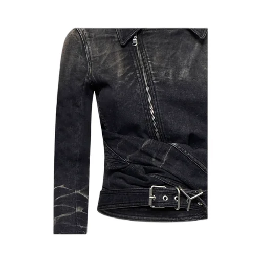 Y/Project Wrap Fitted Denim Jacket